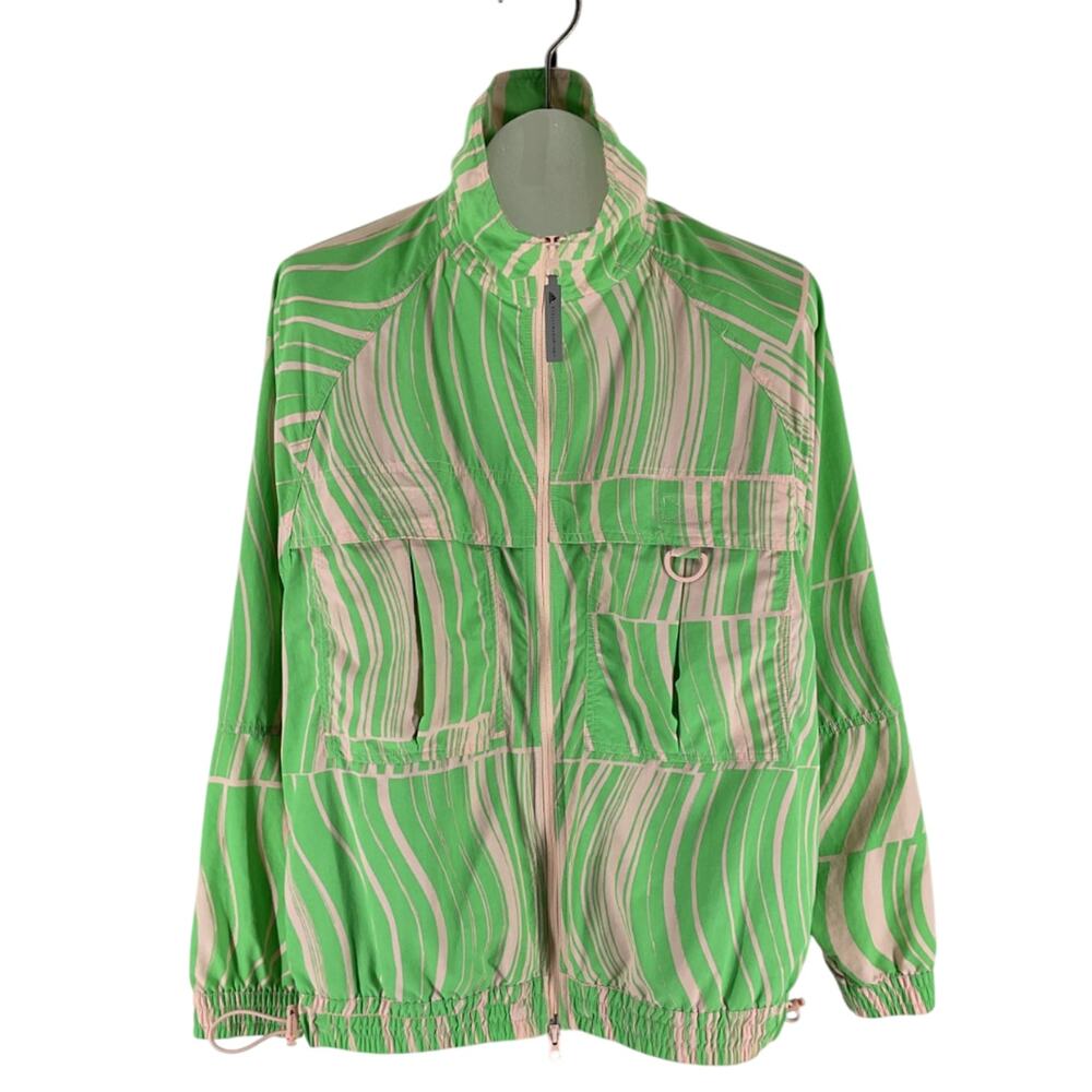 Adidas By Stella Mccartney Printed Blush Pink And Semi Flash Pink True Casuals - Picture 2 of 6